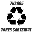 Tech Remanufactured Brother TN3605 Black Standard-Yield Toner Cartridge